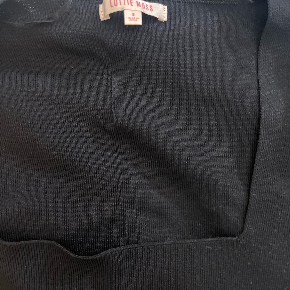 Lottie Moss Black top